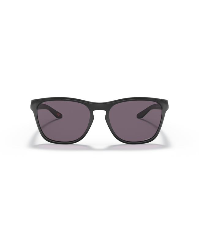 OAKLEY MANORBURN MATTE BLACK SUNGLASSES w/ PRIZM GREY