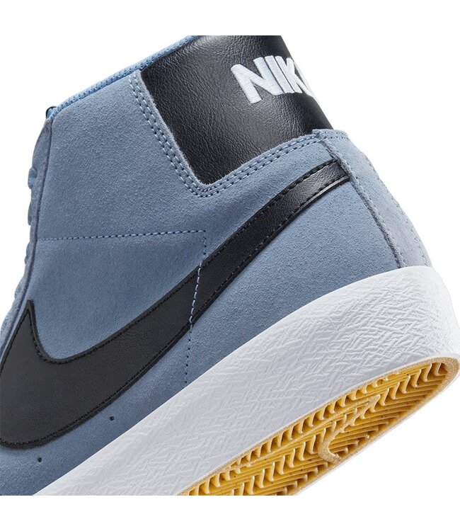 NIKE SB MENS ZOOM BLAZER MID ASHEN SLATE/BLACK-WHITE