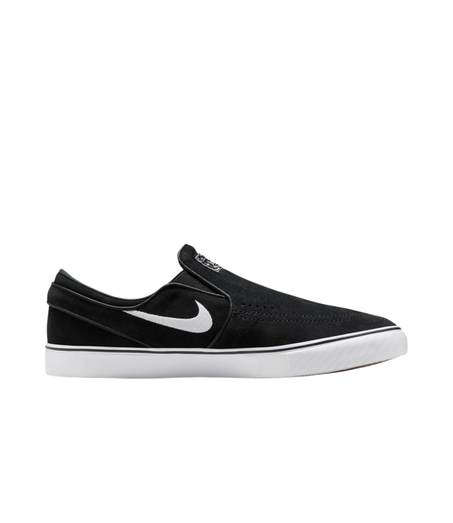 NIKE SB MENS ZOOM JANOSKI+ SLIP SHOES BLACK/WHITE