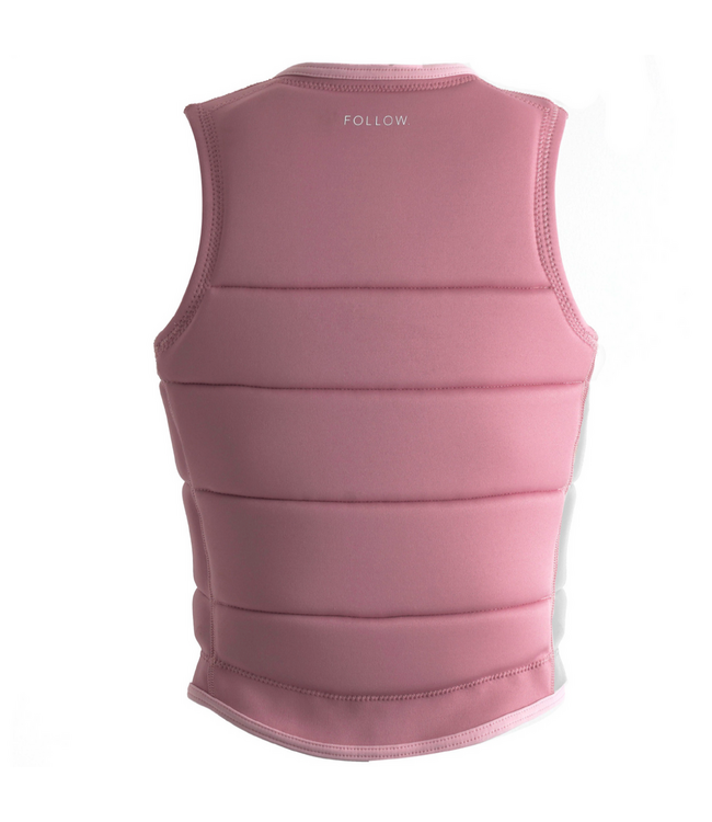 FOLLOW WOMENS CORP VEST PASTEL PINK 2024
