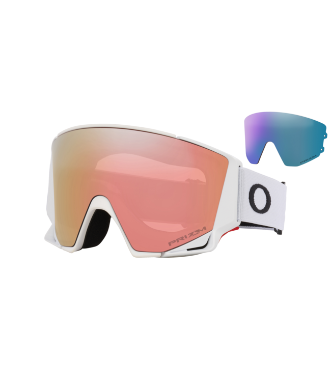 OAKLEY FLOW SCAPE M GOGGLE MATTE WHITE w/PRIZM ROSE GOLD 2026
