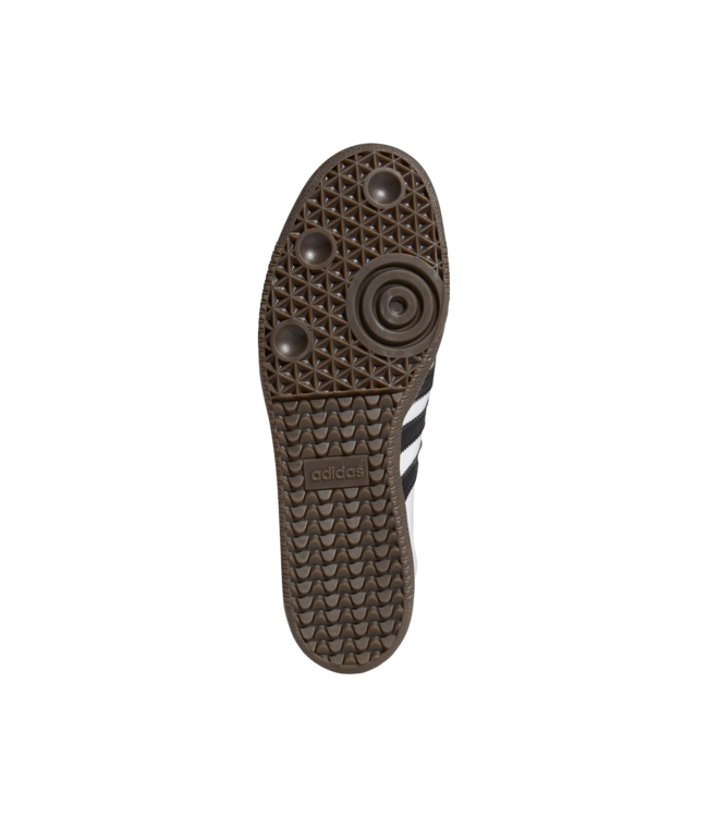 ADIDAS MENS SAMBA ADV SHOES WHITE/BLACK/GUM