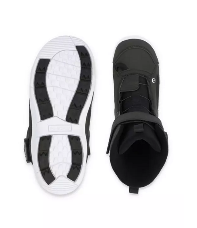 RIDE KIDS NORRIS SNOWBOARD BOOTS BLACK 2025