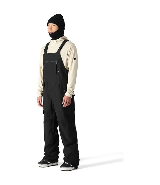 686 MENS 20K HOT LAP SHELL BIB PANT BLACK 2025