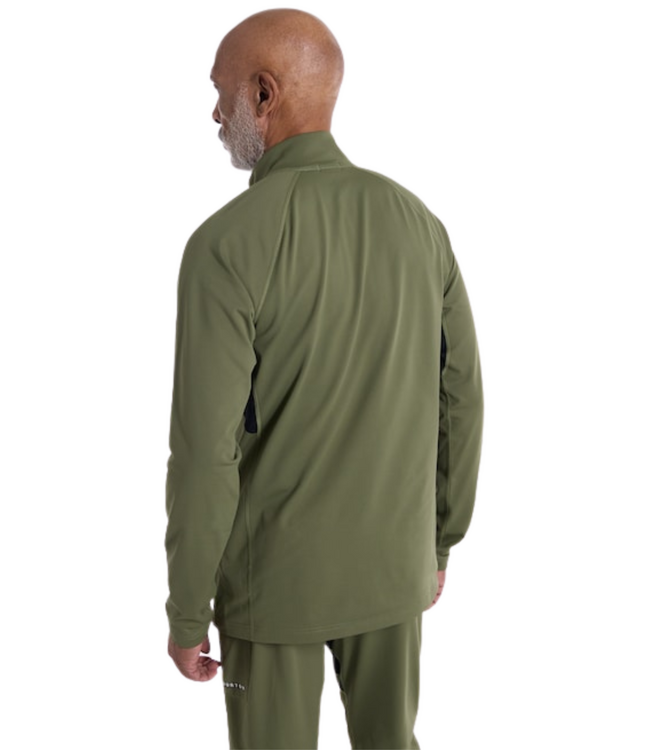 BURTON HEAVYWEIGHT X QUATER ZIP FOREST MOSS 2025