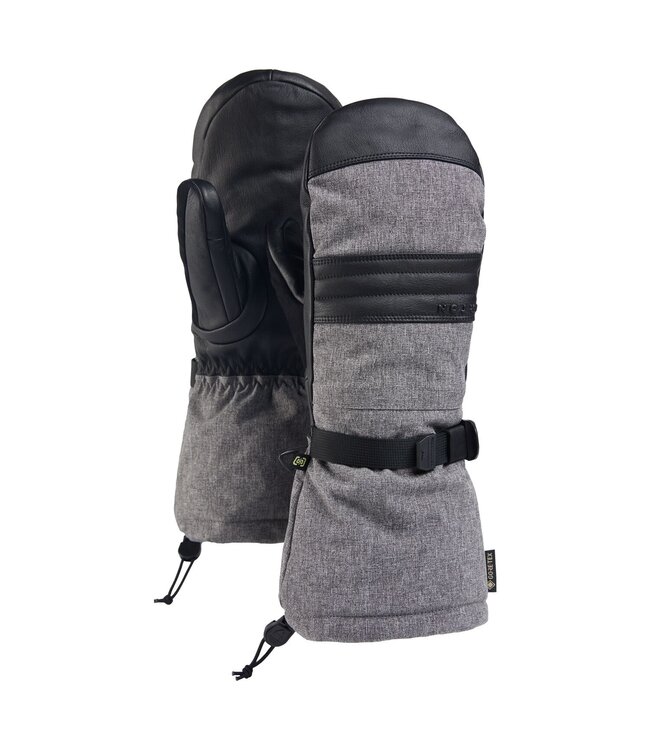 BURTON GORE-TEX WARMEST MITTS GRAY HEATHER 2026
