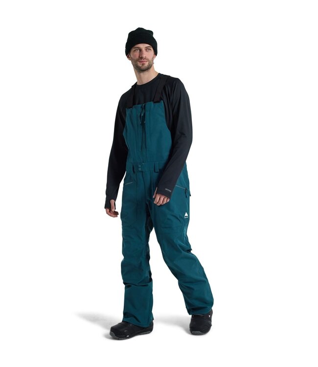BURTON RESERVE BIB PANTS DEEP EMERALD 2025