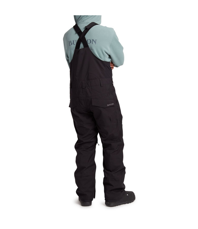 BURTON RESERVE BIB PANTS TALL TRUE BLACK 2025