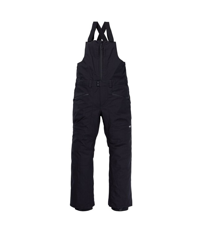 BURTON RESERVE BIB PANTS TALL TRUE BLACK 2025