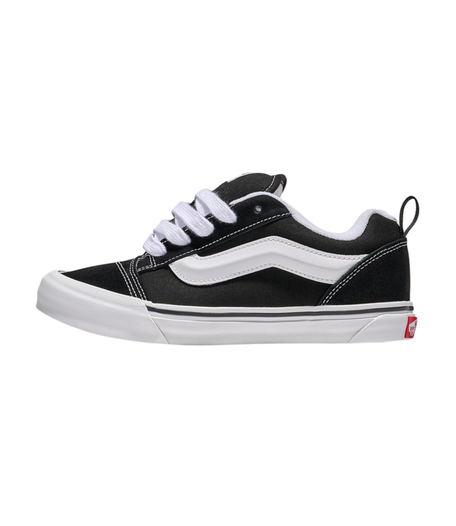 VANS KIDS KNU SKOOL SHOES BLACK/TRUE WHITE