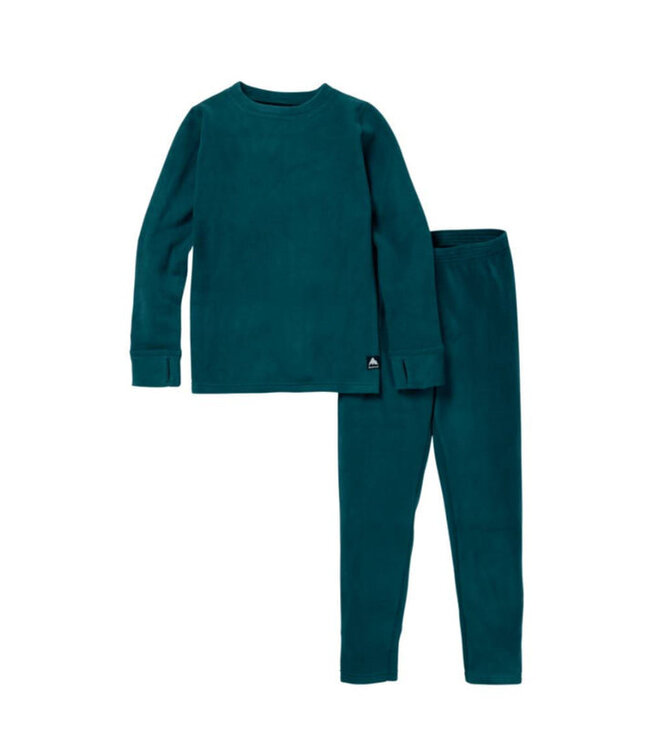 BURTON KIDS HEAVYWEIGHT FLEECE SET EMERALD 2026