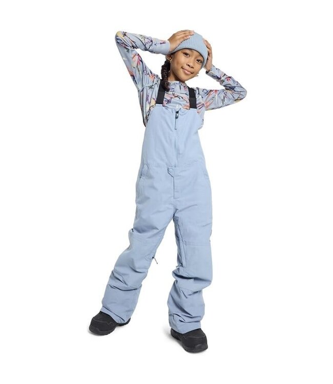 BURTON KIDS SKYLAR 2L BIB PANTS DUSTY BLUE 2025