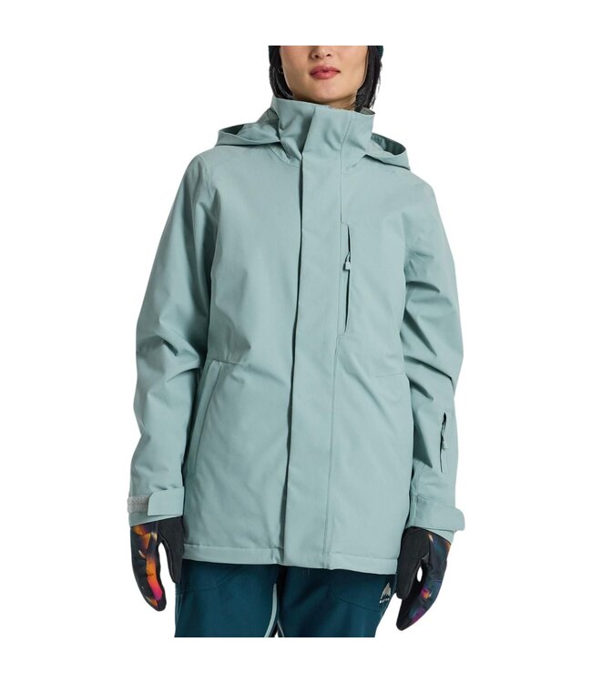BURTON WOMENS JET RIDGE JACKET PETROL GREEN 2025