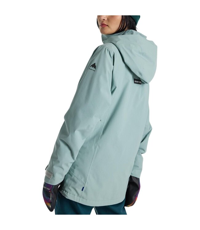 BURTON WOMENS JET RIDGE JACKET PETROL GREEN 2025