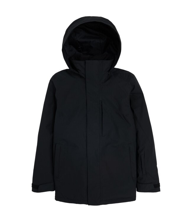 BURTON WOMENS JET RIDGE JACKET TRUE BLACK 2025