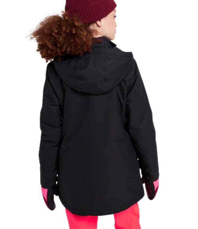 BURTON WOMENS LELAH JACKET TRUE BLACK 2025