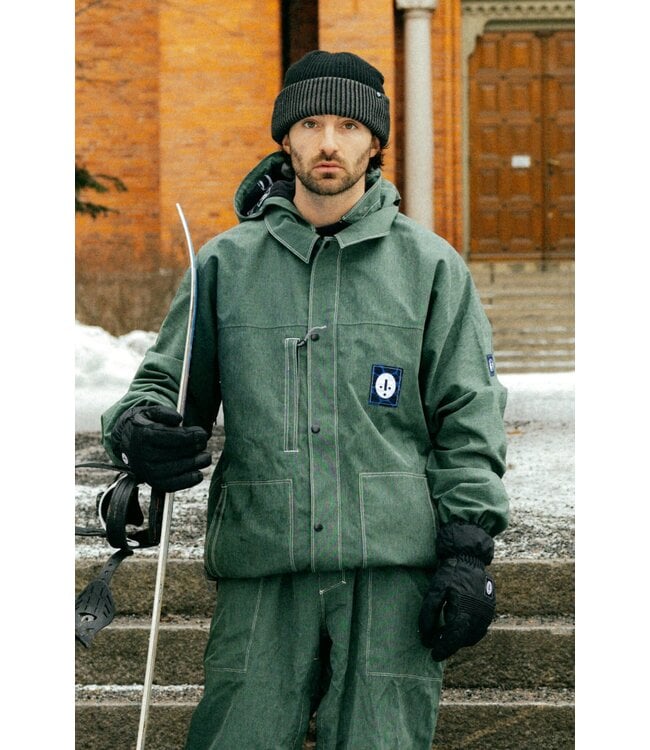 686 MENS DOJO JACKET FOREST GREEN DENIM 2025