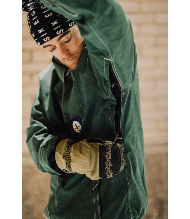 686 MENS DOJO JACKET FOREST GREEN DENIM 2025