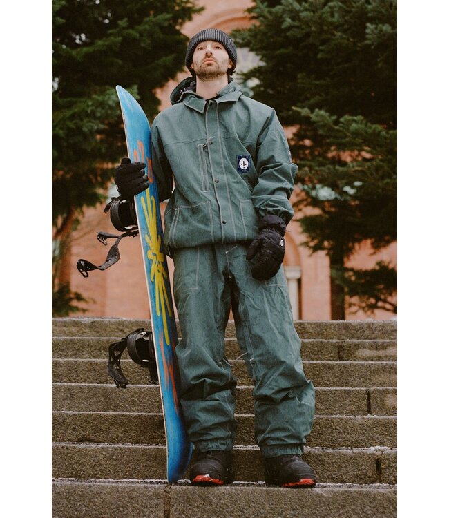 686 MENS DOJO JACKET FOREST GREEN DENIM 2025