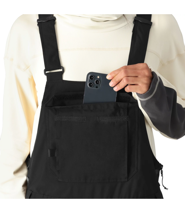 686 WOMENS BLACK MAGIC 20K BIB PANT BLACK 2025