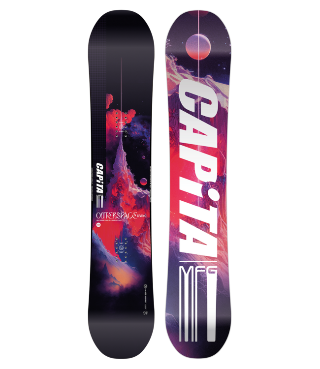 CAPITA OUTERSPACE LIVING SNOWBOARD 2025