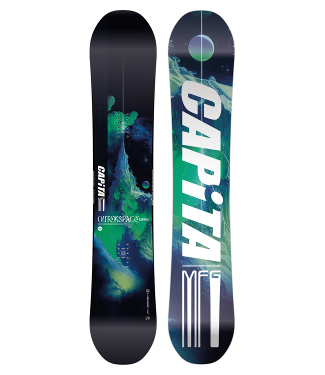 CAPITA OUTERSPACE LIVING SNOWBOARD 2025