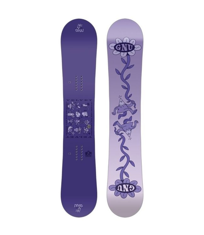 GNU WOMEN'S VELVET SNOWBOARD 2025