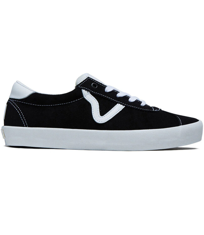 VANS WOMENS SKATE SPORT SHOES BLACK/BLACK/WHITE