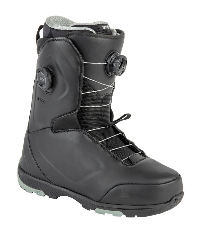 NITRO CLUB BOA SNOWBOARD BOOTS BLACK 2025