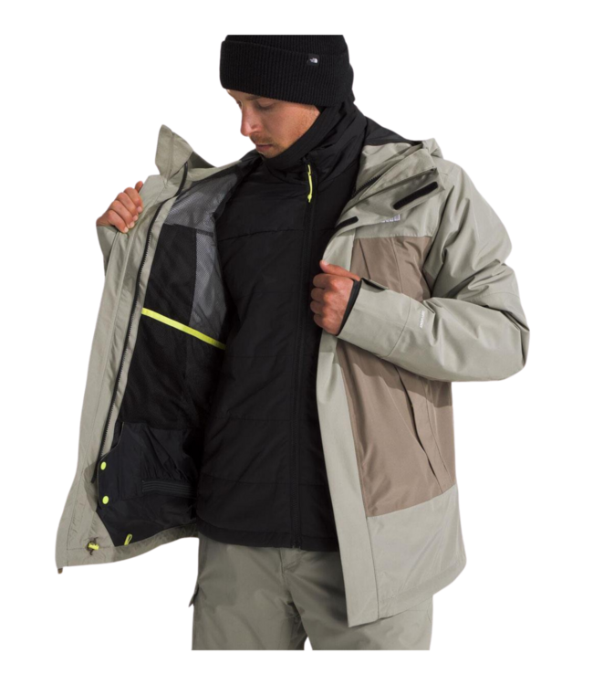 THE NORTH FACE CLEMENT TRICLIMATE JACKET CLAY GREY/BLACK 2025