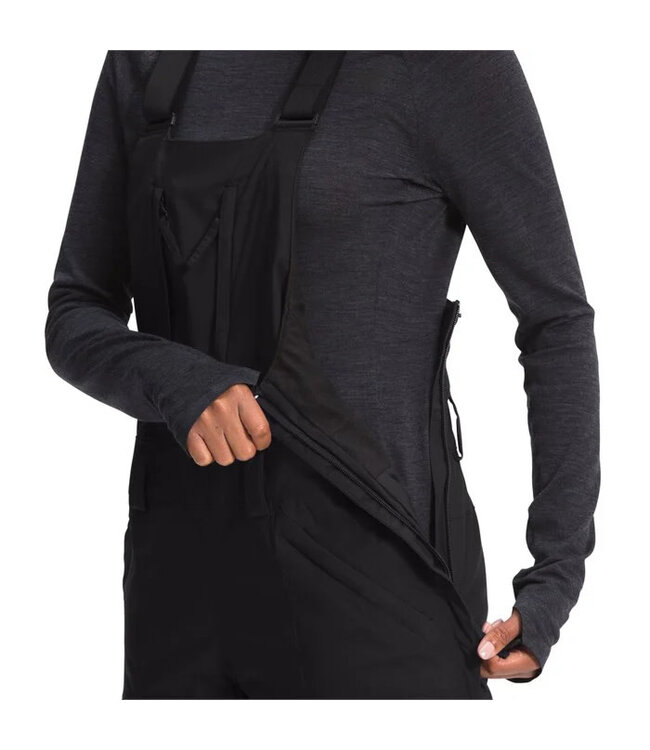 THE NORTH FACE WOMENS FREEDOM INSULATED BIB PANT REG BLACK-NPF 2025