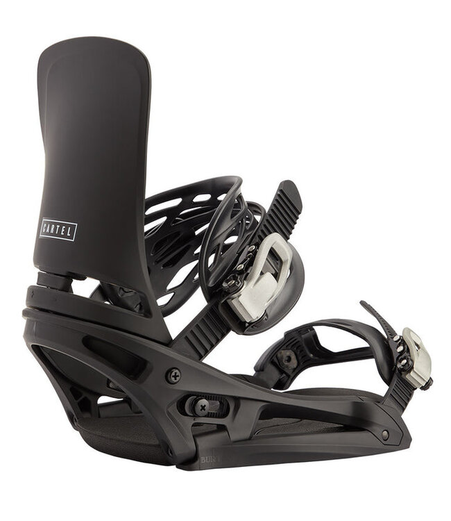 BURTON CARTEL EST SNOWBOARD BINDINGS BLACK 2026