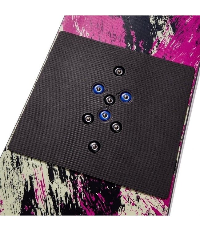 BURTON KIDS GROM FLAT TOP SNOWBOARD PURPLE/TEAL 2026