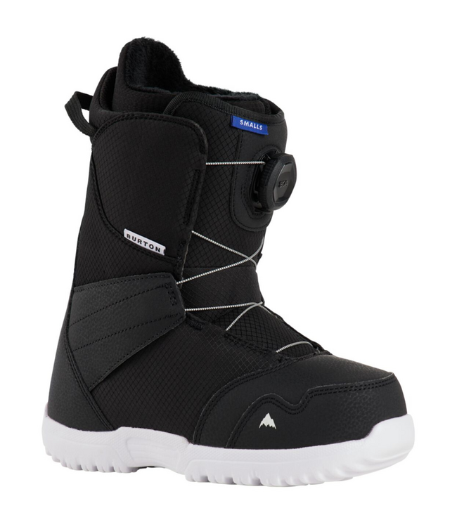 BURTON KIDS SMALLS BOA SNOWBOARD BOOTS BLACK 2026