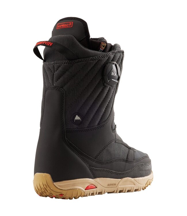 BURTON WOMENS LIMELIGHT BOA SNOWBOARD BOOTS BLACK 2026