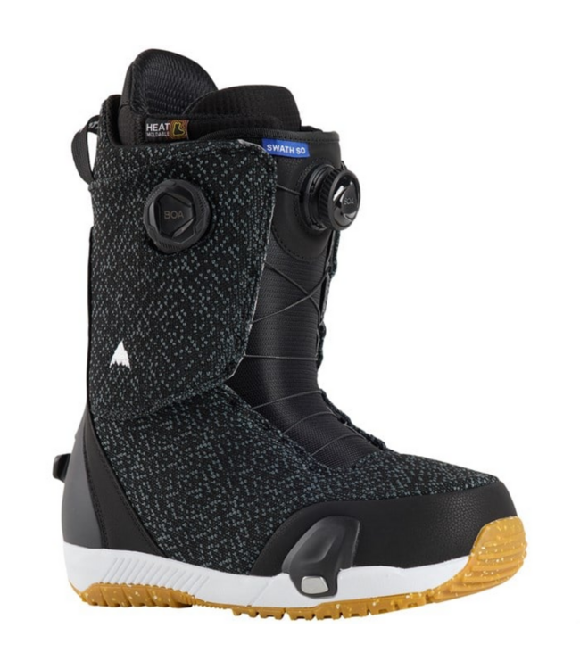 BURTON SWATH STEP ON SNOWBOARD BOOTS BLACK 2025