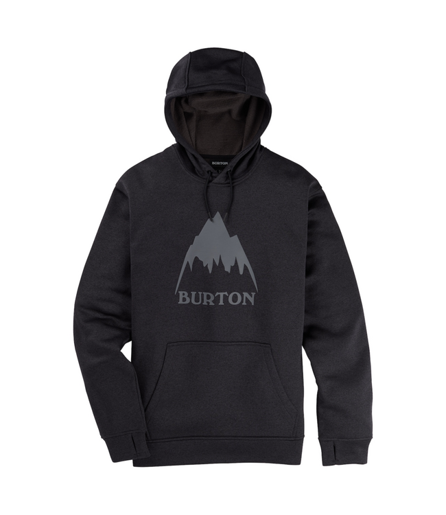 BURTON OAK PULLOVER TRUE BLACK HEATHER 2026