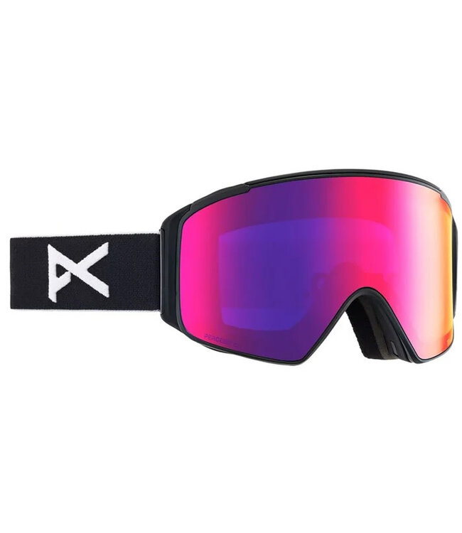 ANON M4 CYLINDRICAL GOGGLE BLACK w/ SUNNY RED + CLOUDY BURST + MFI 2026