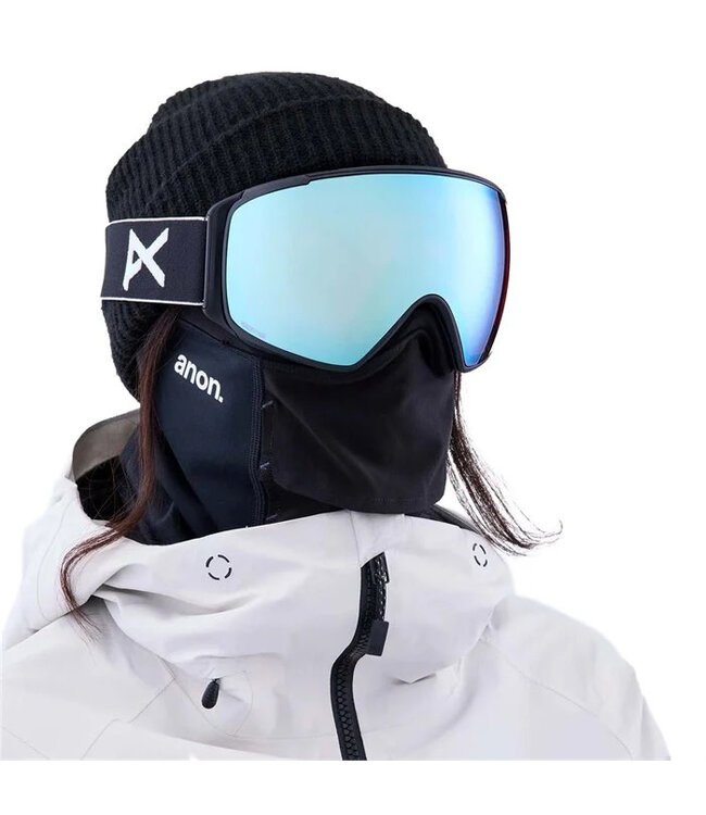 ANON M4S TORIC GOGGLE BLACK w/ VARIBLE BLUE + CLOUDY PINK + MFI 2026