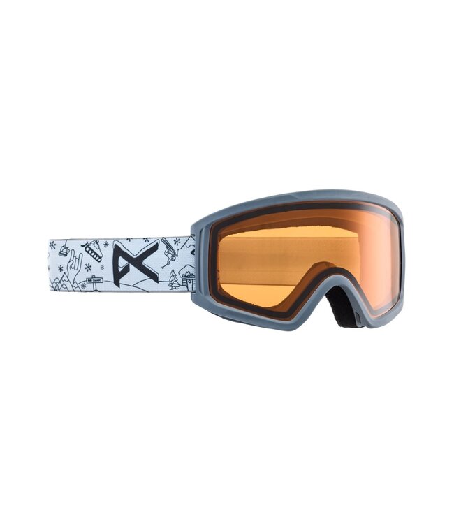 ANON TRACKER 2.0 GOGGLE RESORT DOODLES w/ AMBER 2025