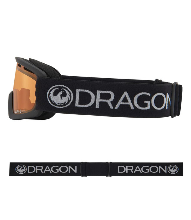 DRAGON LIL D 2 GOGGLE CHARCOAL w/ LUMALENS AMBER 2025