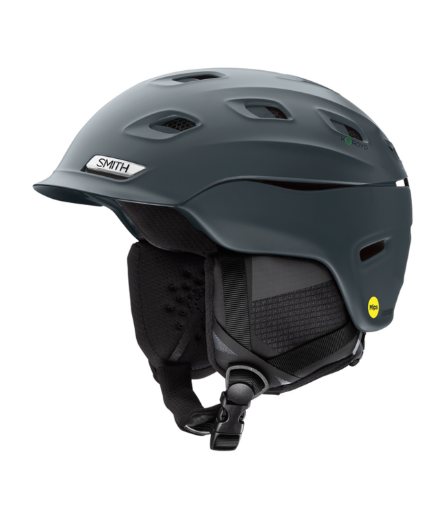 SMITH VANTAGE MENS MIPS SNOWBOARD HELMET MATTE SLATE 2025