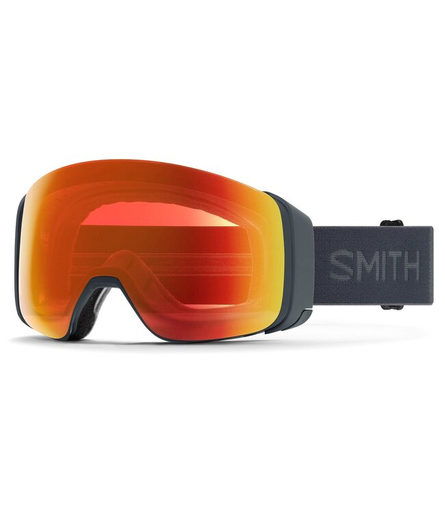 SMITH 4D MAG GOGGLE SLATE W/ CHROMAPOP EVERYDAY RED MIRROR + CHROMAPOP STORM YELLOW FLASH 2026