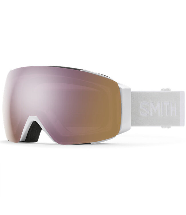 SMITH I/O MAG GOGGLE WHITE VAPOR W/ CHROMAPOP EVERYDAY ROSE GOLD MIRROR + CHROMAPOP STORM ROSE FLASH 2026