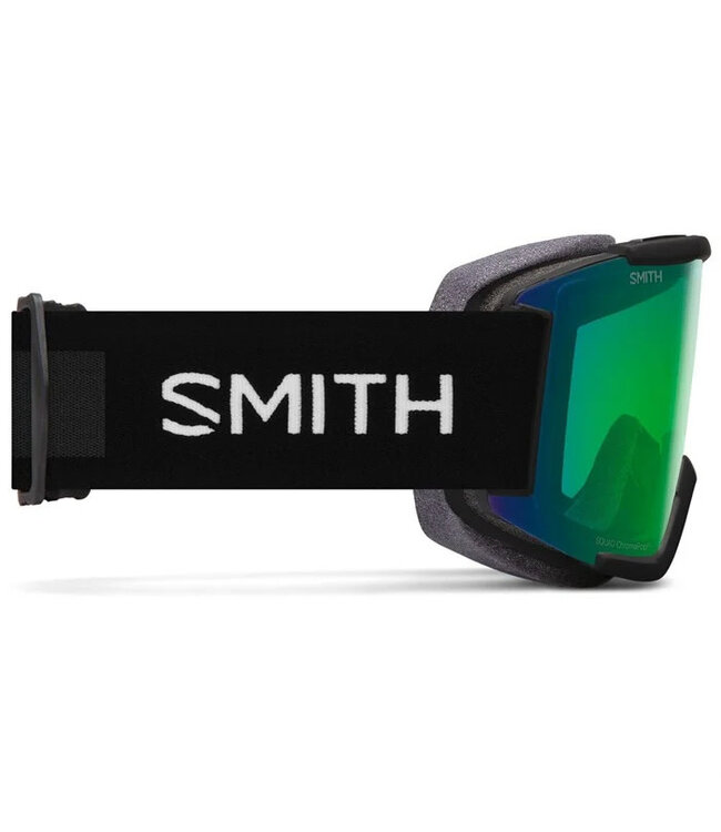 SMITH SQUAD GOGGLE BLACK W/ CHROMAPOP EVERYDAY GREEN MIRROR + CLEAR 2026