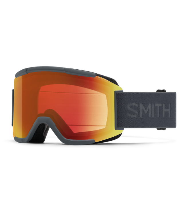 SMITH SQUAD GOGGLE SLATE W/ CHROMAPOP EVERYDAY RED MIRROR + CLEAR 2026