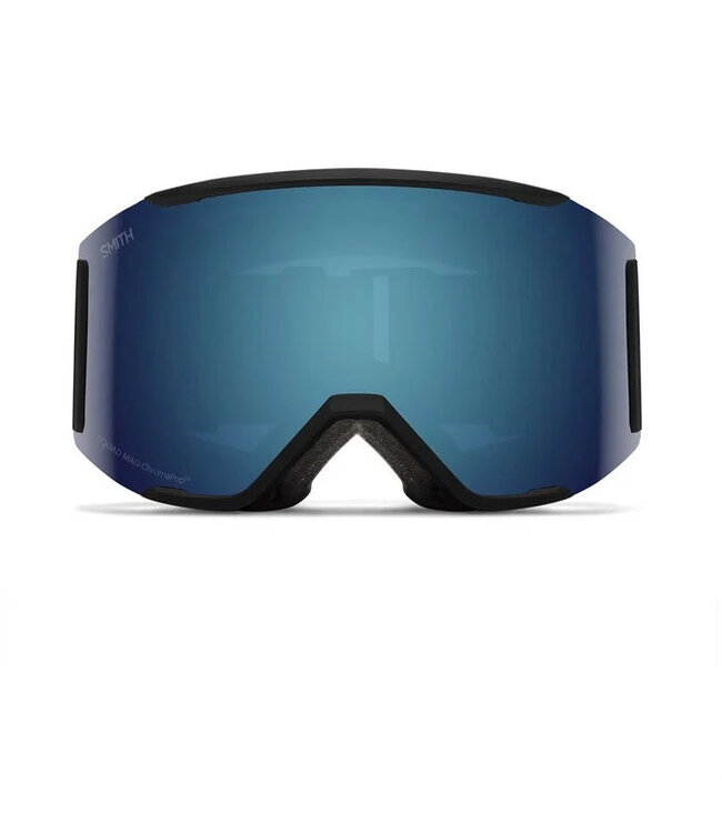 SMITH SQUAD MAG GOGGLE BLACK W/ CHROMAPOP SUN BLUE MIRROR + CHROMAPOP STORM BLUE SENSOR MIRROR 2025