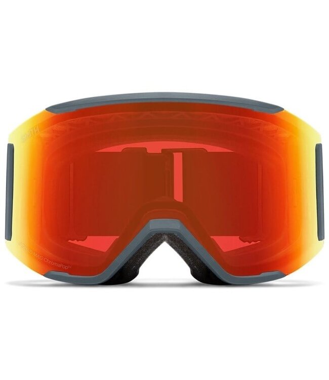 SMITH SQUAD MAG GOGGLE SLATE W/ CHROMAPOP EVERYDAY RED MIRROR + CHROMAPOP STORM YELLOW FLASH 2026