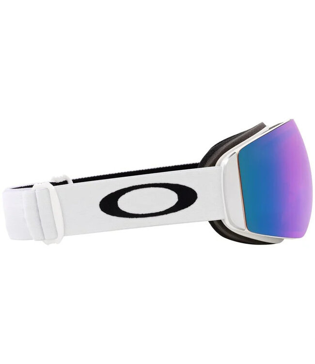 OAKLEY FLIGHT DECK M GOGGLE MATTE WHITE w/ PRIZM ICED IRIDIUM 2026