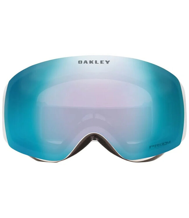 OAKLEY FLIGHT DECK M GOGGLE MATTE WHITE w/ PRIZM SAPPHIRE IRIDIUM 2026